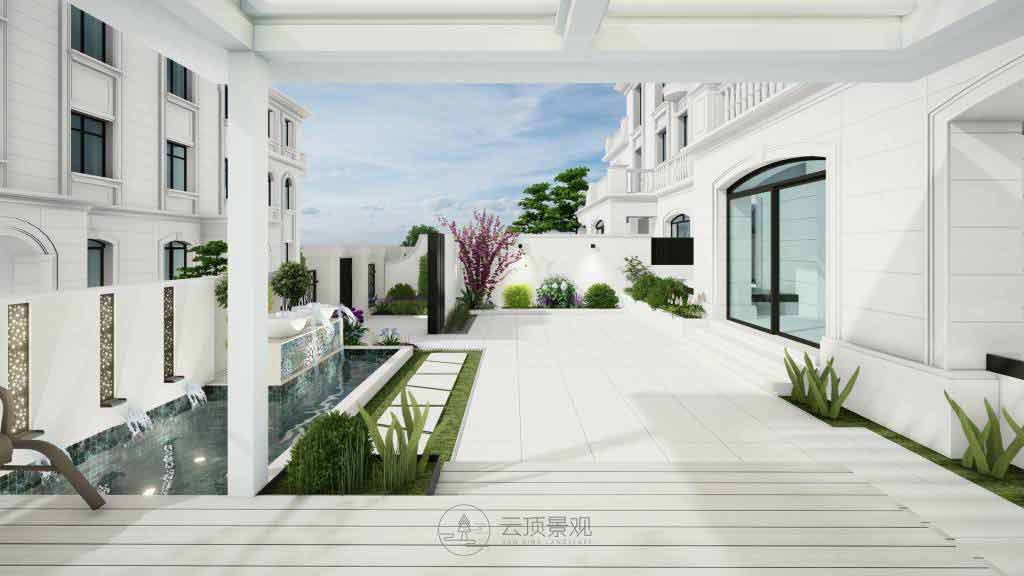 花园设计-现代轻奢花园12