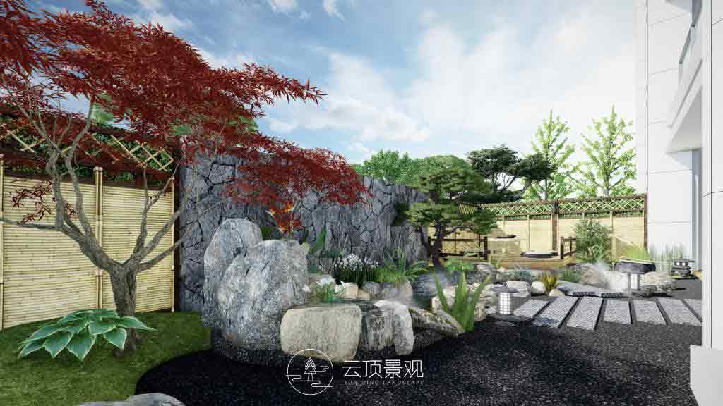 花园设计-禅意日式庭院4